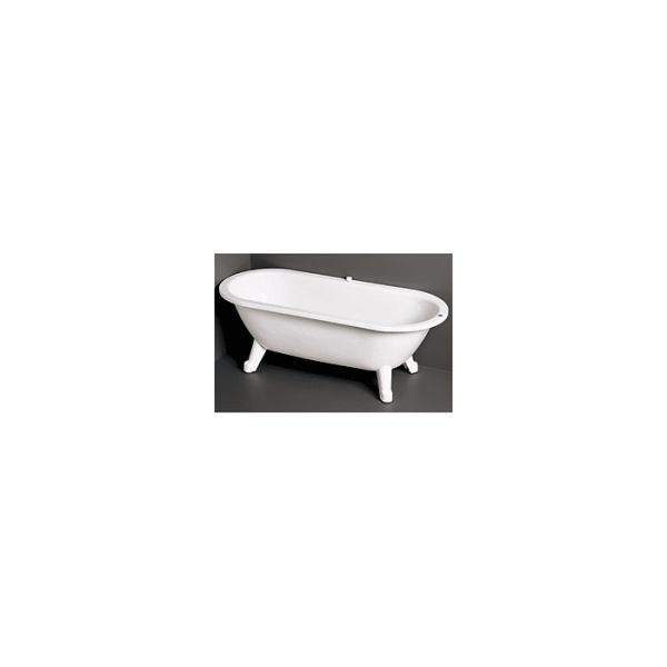 Badkar Gustavsberg 6368 hos SVGVVS är ett fristående tassbadkar i modern design. Badkaret är av emaljerad plåt och 1680x730 mm i storlek. Antikalkbehandlad botten.