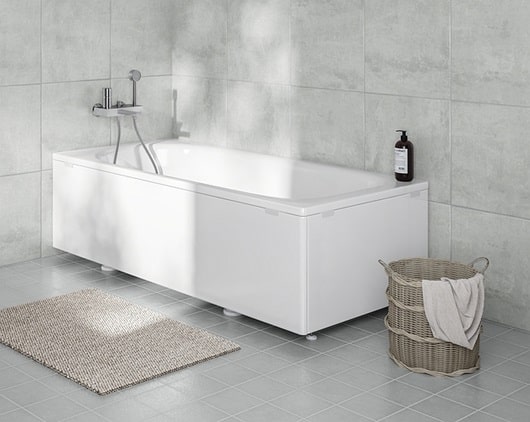 Ifö Caribia BK 1800 är ett badkar av vit emaljerad stålplåt i tidlös design. Njut av en stund för dig själv i ett Ifö badkar. SVGVVS