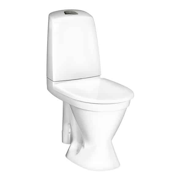 GBG Nautic WC 1591 Hygienic Flush 2/4 l, ROT, standardsits