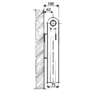 REX Höjd: 430 mm Antal sektioner: 58 Bredd (mm): 1740